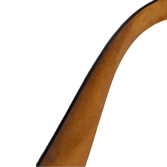 LOUIS VUITTON Gold and Brown LV Monogram Women\'s Belt